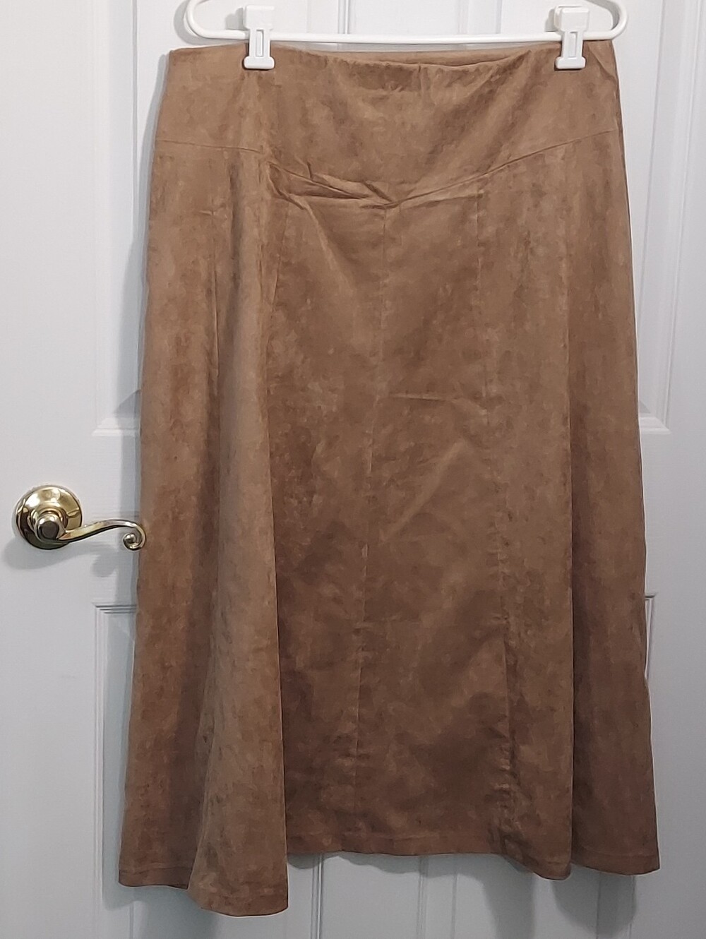Coldwater Creek Faux Suede Skirt